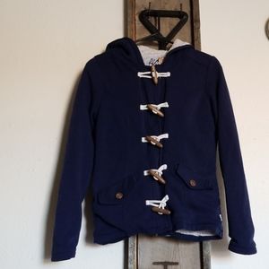 Navy blue hoodie